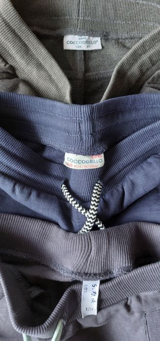 R. 128 - Spodnie dresowe dresy wąskie slim Coccodrillo 5.10.15.