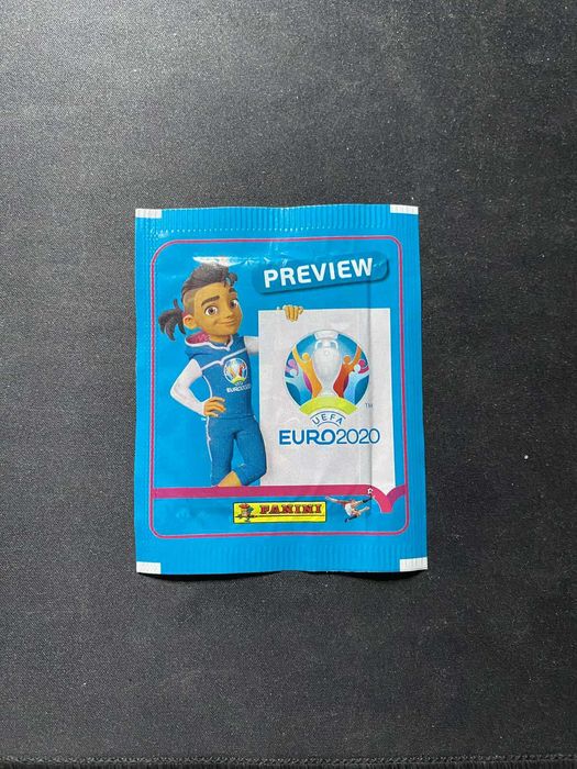 Saszetka z naklejkami panini euro 2020 preview