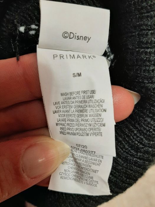 Czapka czapeczka zimowa myszka miki Primark