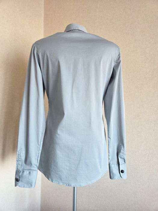 Блуза petruccioli блузка сорочка рубашка рубаха з рюшами сатинова баво