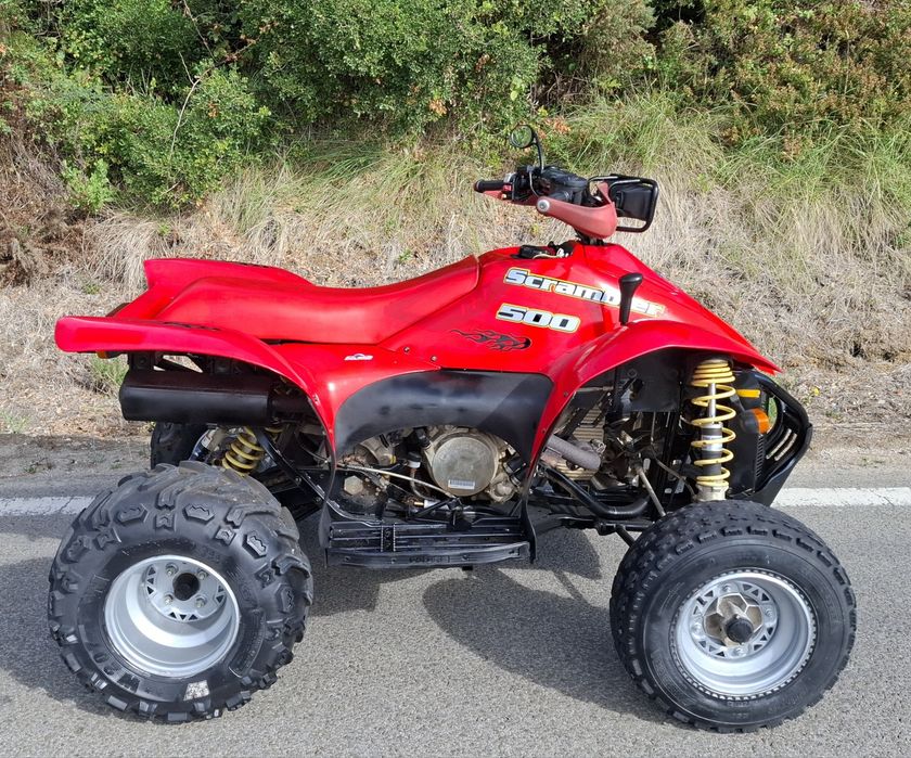 Moto 4 Polaris Scrambler 500 matricula