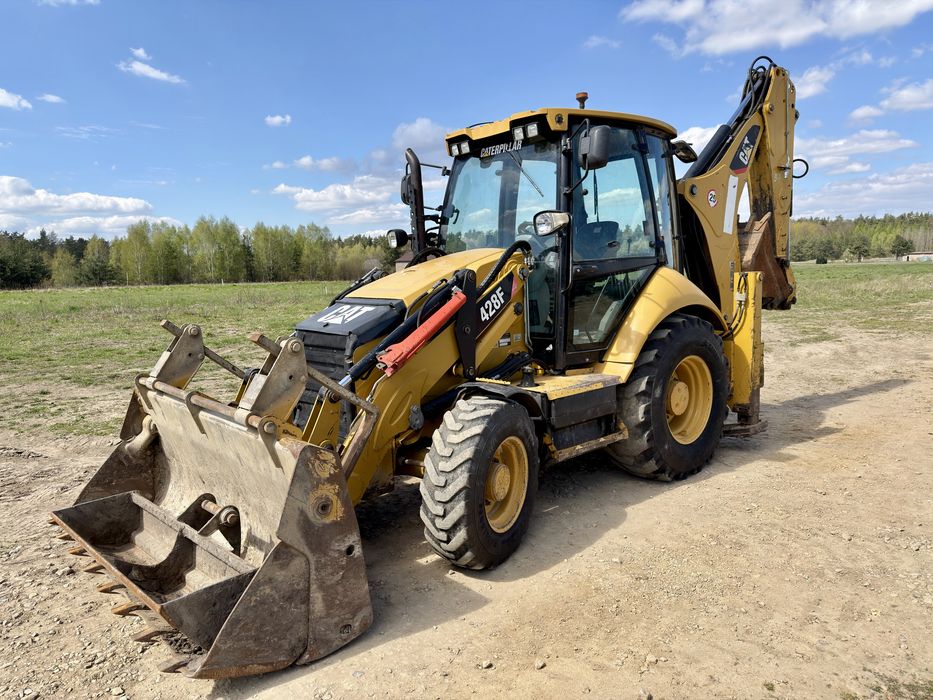 Cat 428f 2015r koparko ładowarka caterpillar 428 432