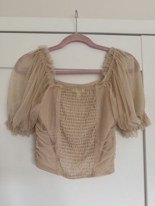Bluzka z tiulu h&m 38