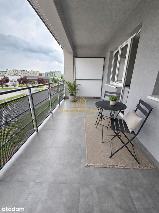 Nowoczesne 50 m²  balkon 12m²  | piętro 2 pokoje