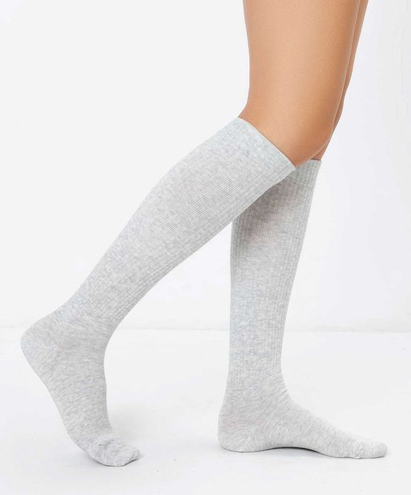 Гольфи в рубчик підколінки жіночі