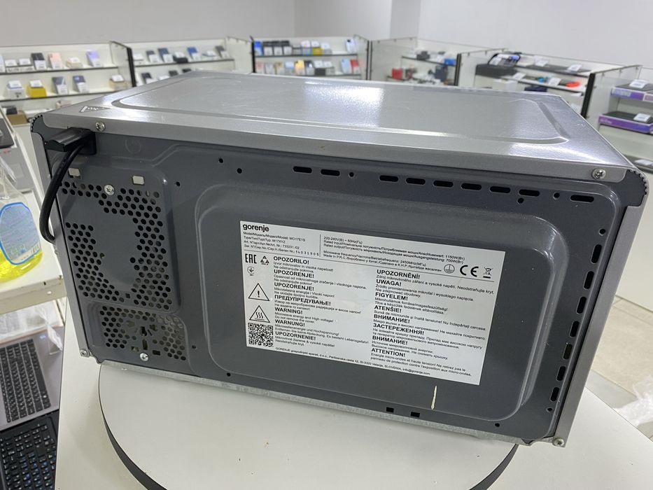 Піч мікрохвильова gorenje mo17e1s