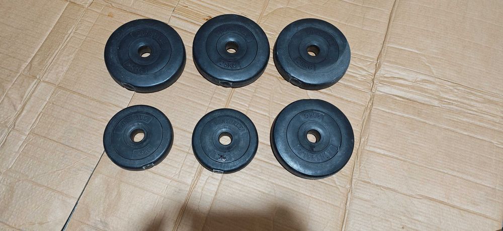 Discos / Pesos 2.5kg e 1.5kg - LONSDALE - Musculação