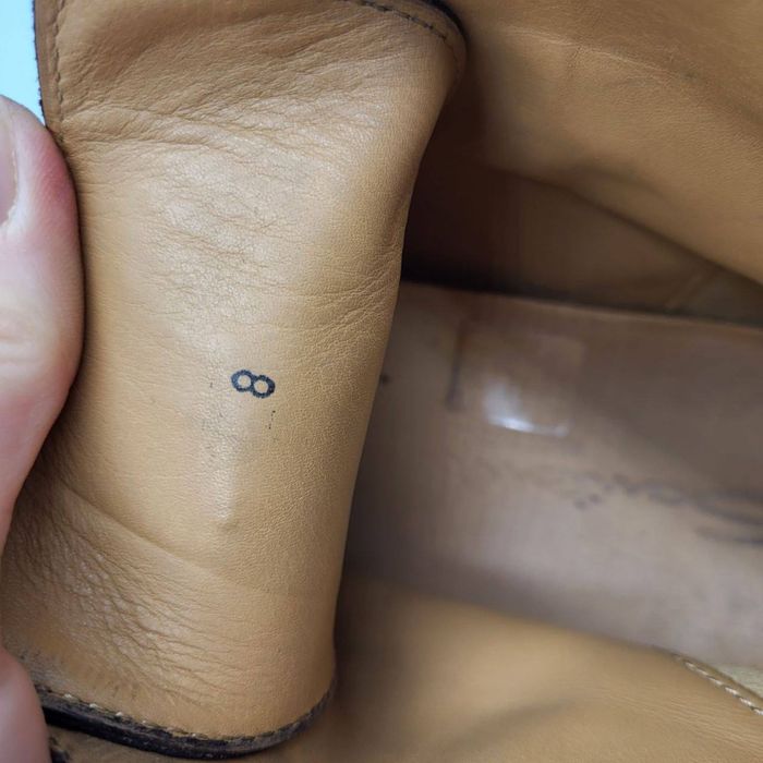 Оригінальні шкіряні туфлі Santoni, 8 (27 см), Італія