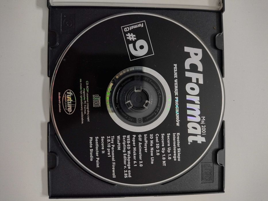 CD PC FORMAT pełne wersje programów, 2001
