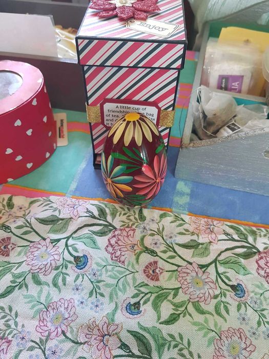 Matrioska Ovo Pintado à Mão