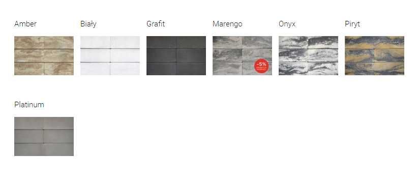 Pustak bloczek ogrodzeniowy gładki Joniec Roma Horizon  50x20x20