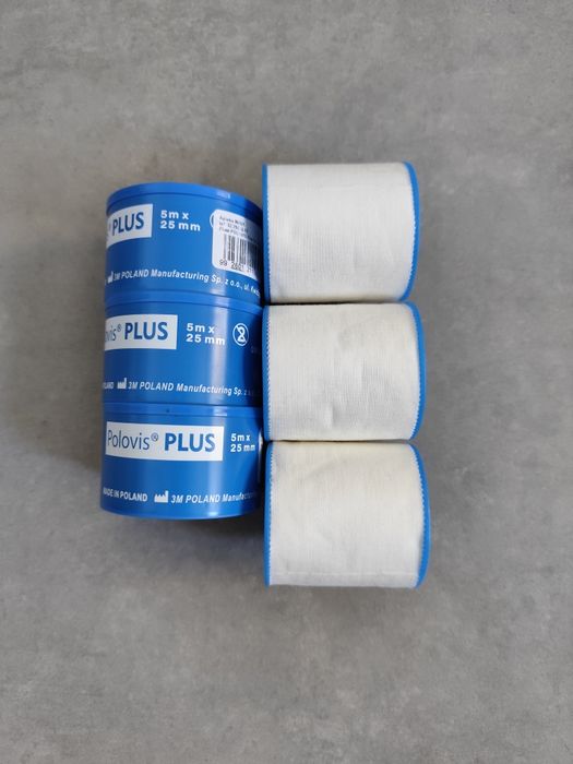 Plaster / przylepiec tkaninowy - zestaw 6 sztuk