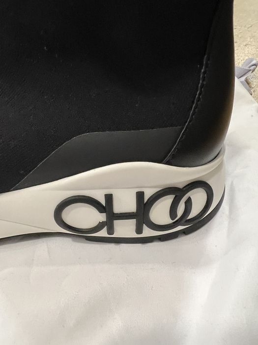 Ténis cano alto Raine Sock Jimmy Choo T.43