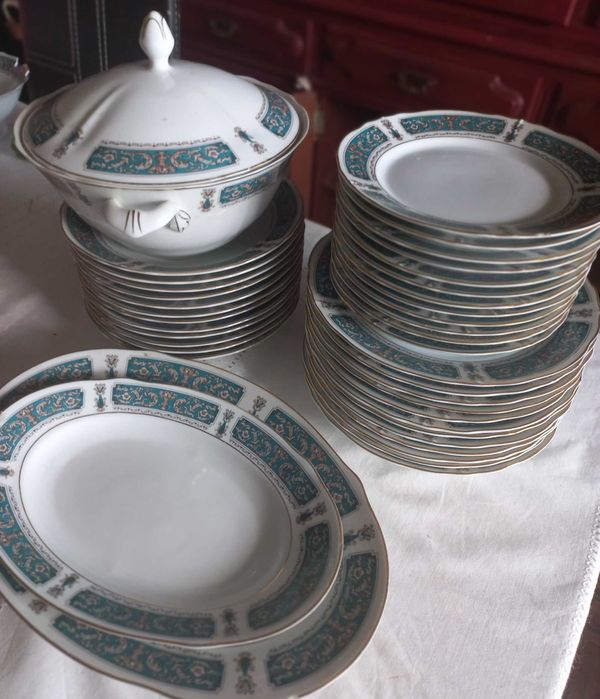 Servico de jantar completo