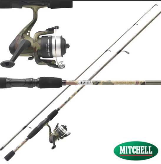 Вудилище + котушка Комплект Mitchell Combo TANAGER Camo 212 7/20 Spin