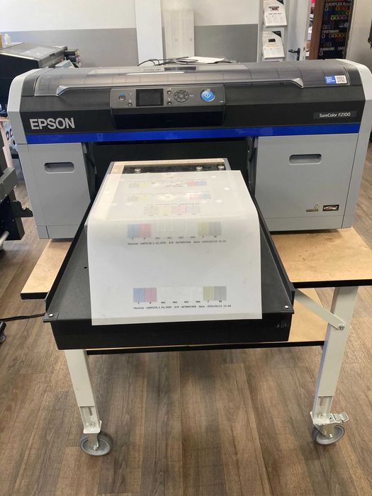Epson F2100, Дтг Дтф печать на футболке Dtg Dtf принтер Мимаки Mimaki