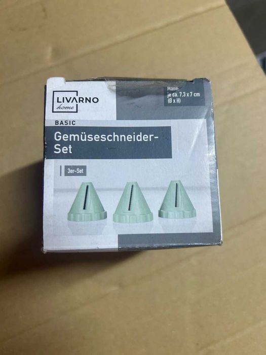 Точилка для овочів LIVARNO HOME SET3