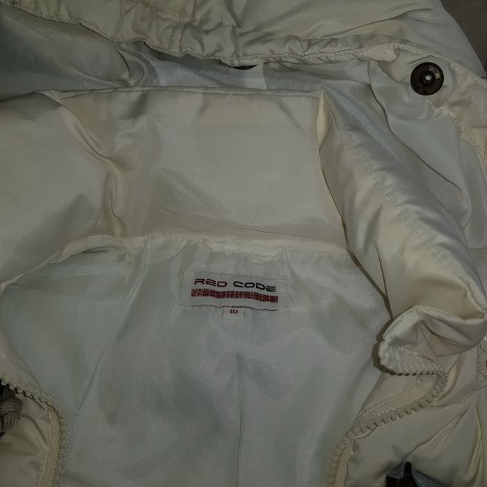 Colete branco 9 anos  da CODE