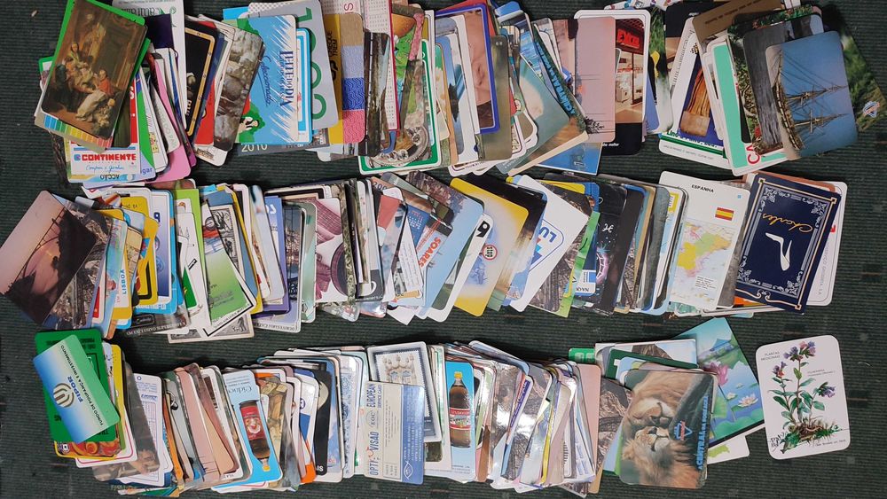Lote 1200 Calendários Colecionáveis