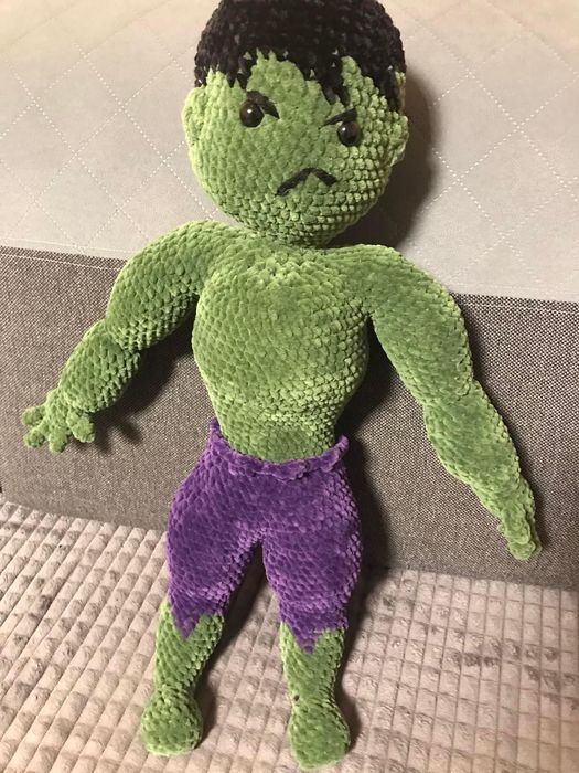 Maskotka Hulk Amigurumi