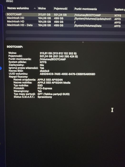 iMac 27″ 5K (2020) i9/128GB/500SSD/5700XT 16GB • stan bdb • full box