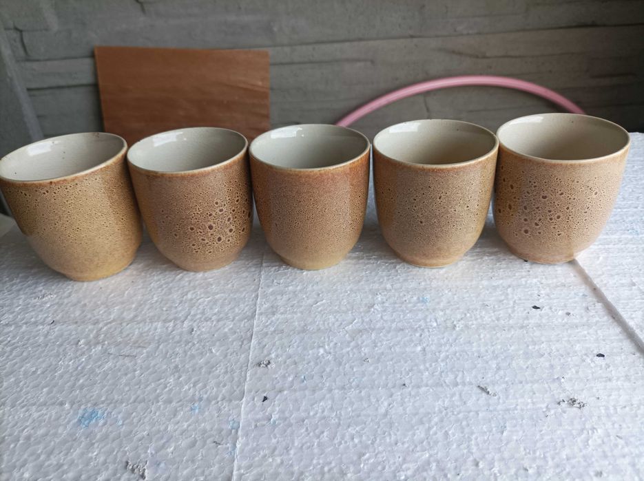 kubki kamionkowe Mirostowickie Zakłady Ceramiczne