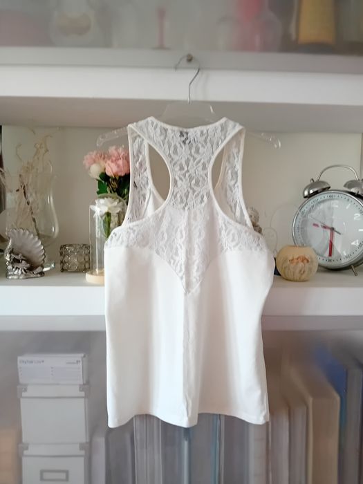 Vero moda bluzka damska w bieli XL