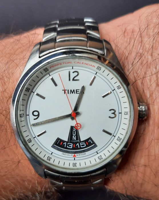 Zegarek Timex Perpetual Calendar T2N218 indiglo