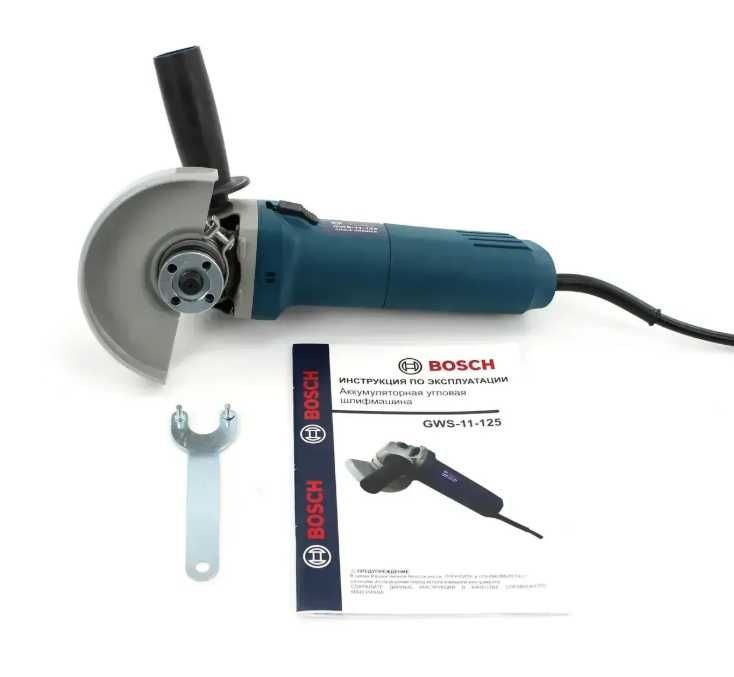 Болгарка BOSCH 1150 Вт шлифмашина угловая 125 мм з регулятором