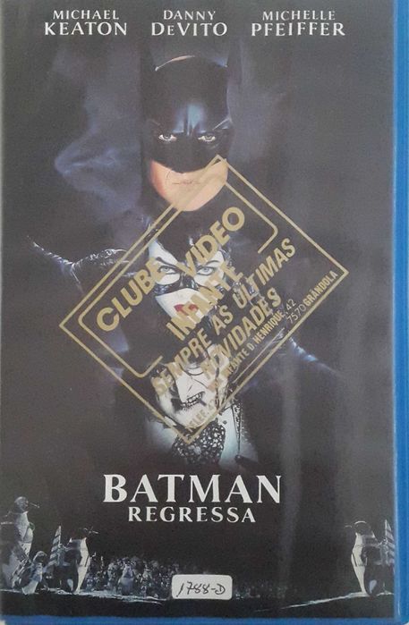 98° Pack de 8 filmes VHS