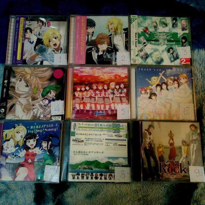 Японские аудио СD. Лот "JAP ANIME"