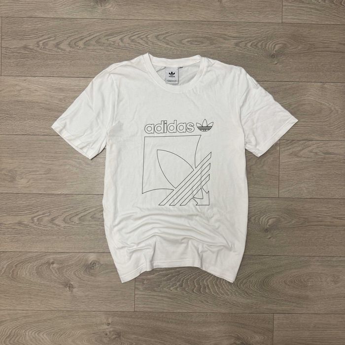 Футболка Адідас Орігіналс Adidas Originals з принтом, Розмір XL