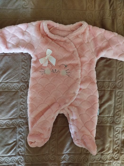 Бодік гарнющий теплий, довжина 52 см, підійде до 3місяців.