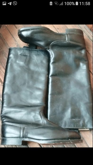 Чоботи хромові  на хутрі