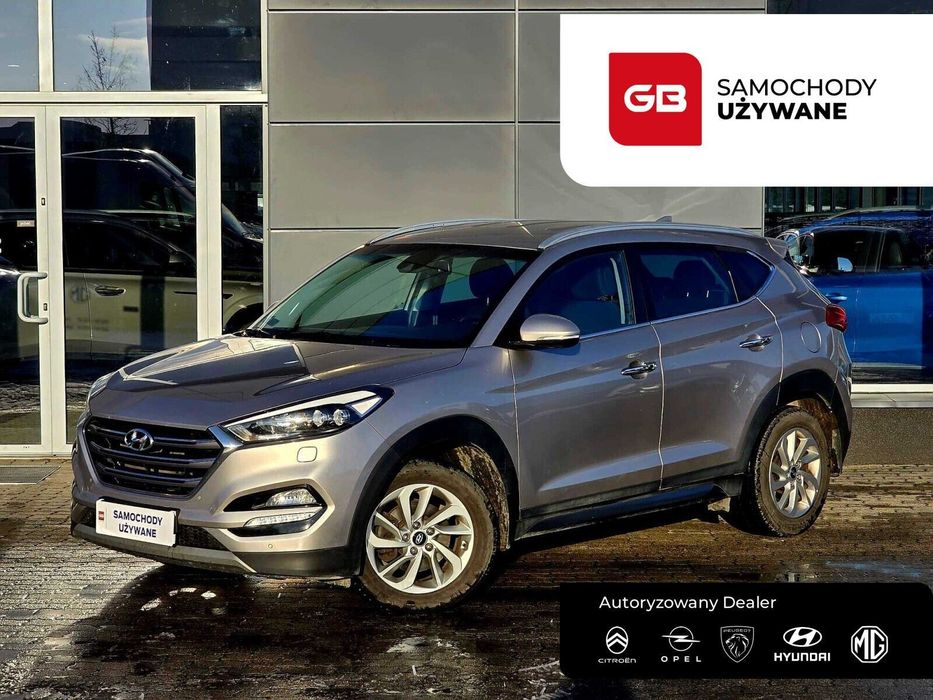 Hyundai Tucson 1.6 PB 177KM Style DCT 4WD FV23% Salon PL Serwis ASO Gwarancja