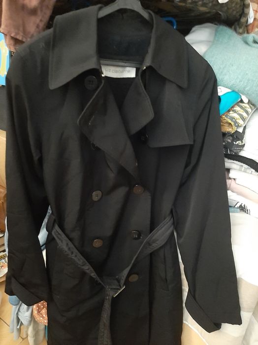 Gabardine, LIZ CLAIBORNE, preta.