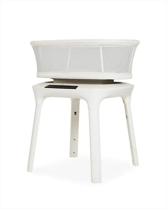 Розумна колиска ліжечко 4Moms MamaRoo Sleep Bassinet заколисуючий цент