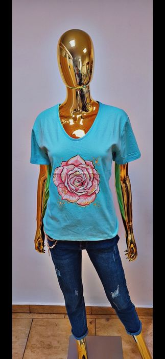 Bluzka bawełniana damska