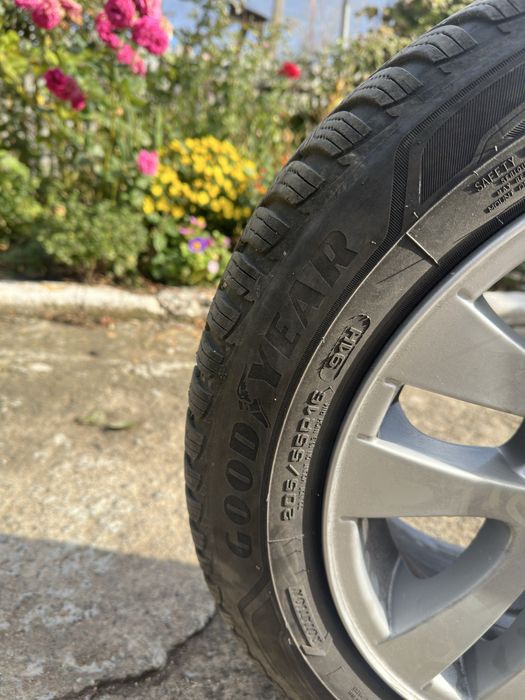 Різина 205.55.16 , різина із титанами рівними БМВ , 5-120.