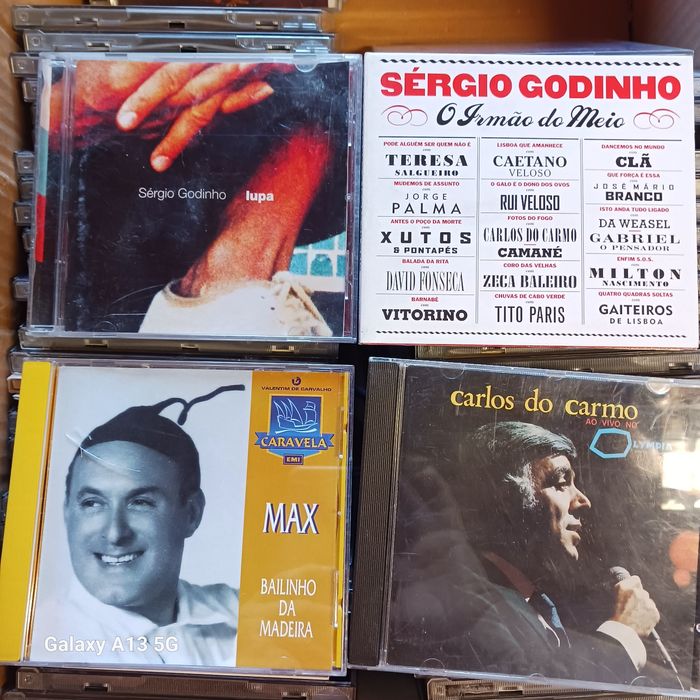 Cds vários  artistas portugueses