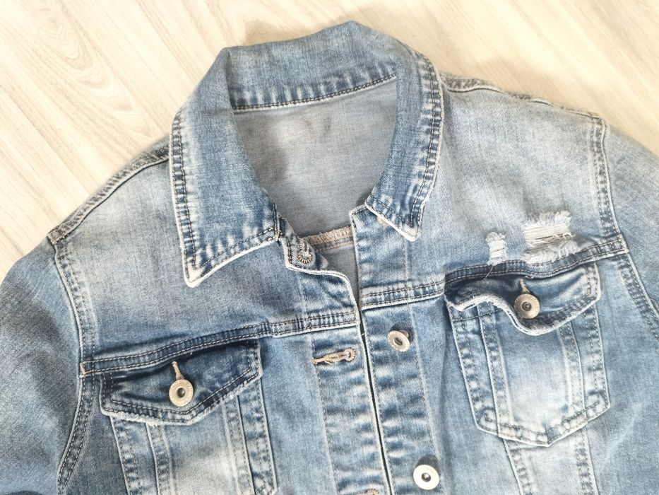 Kurtka jeansowa damska M