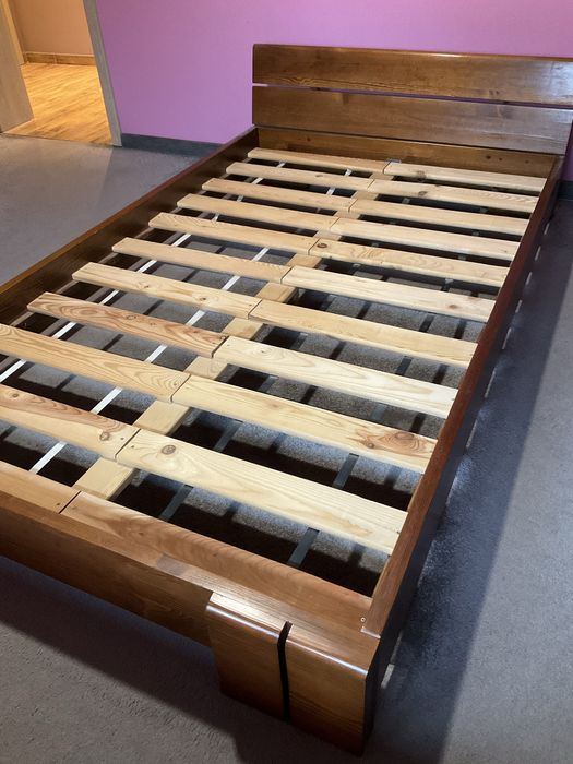 Lużko Drewniane Ramowe 120x200 Super Stan