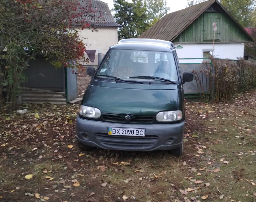 Nissan Vanette, 1998 рік,  2.3 простий дизель, вантажопасажирський