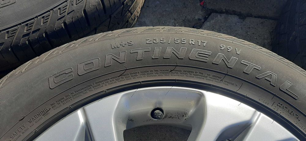 Koła z oponami 17" VOLVO  FORD