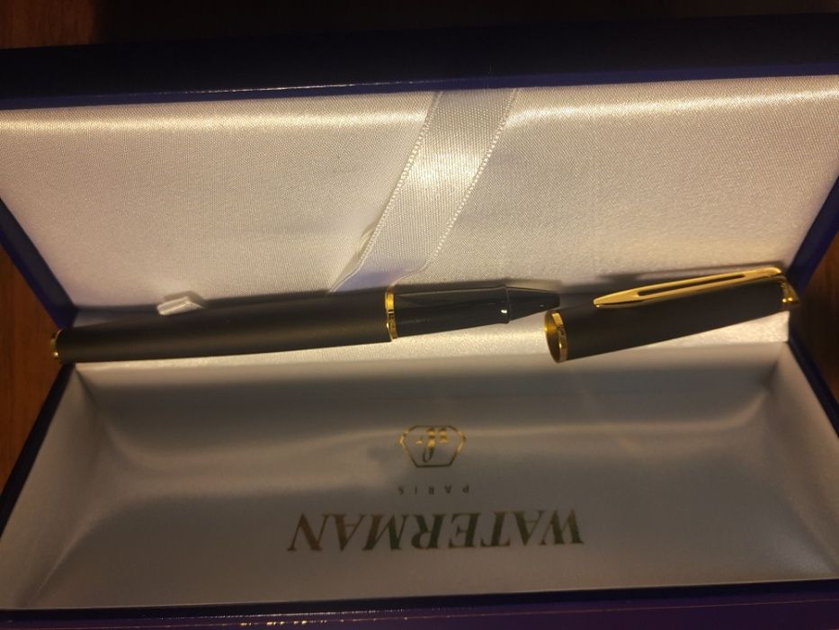 Ручка-роллер Waterman Hémisphère Matte Black GT арт42003 Оригинал 100%