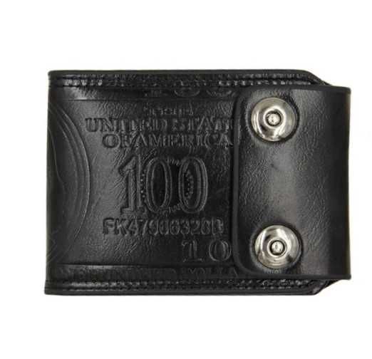 Portfel ze skóry PU 100 dolarów.