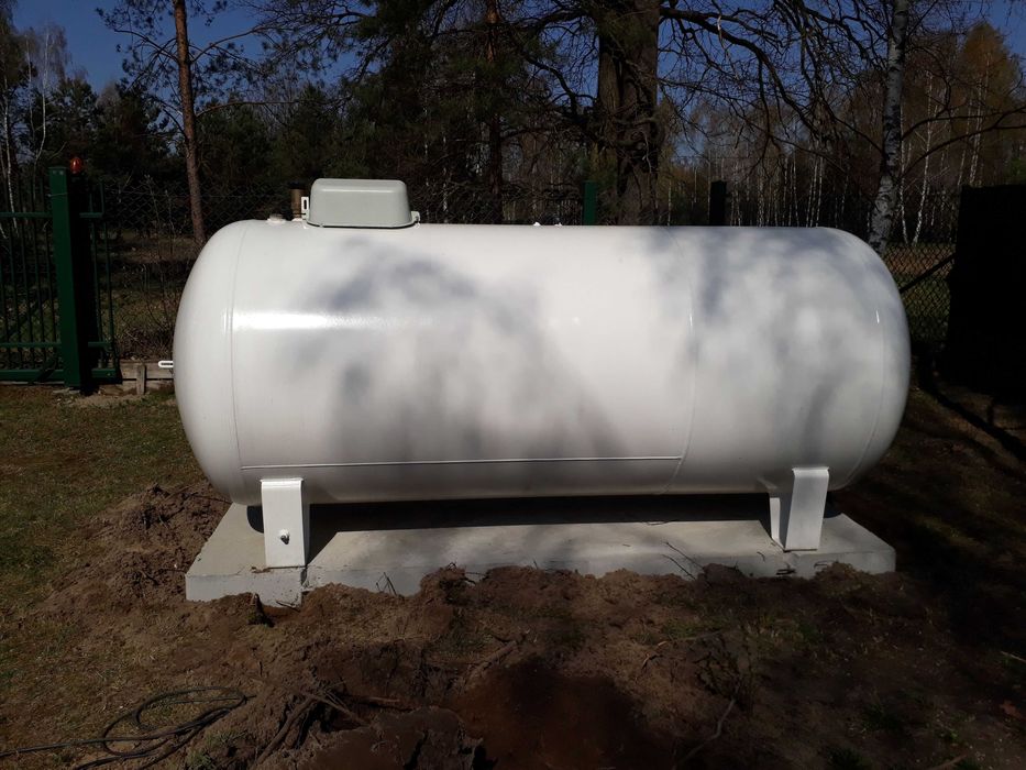 Zbiornik na gaz płynny LPG 2700L / 3600L / 4850L / 6400L naziemny