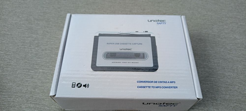 Walkman, konwerter kaset magnetofonowych, USB.