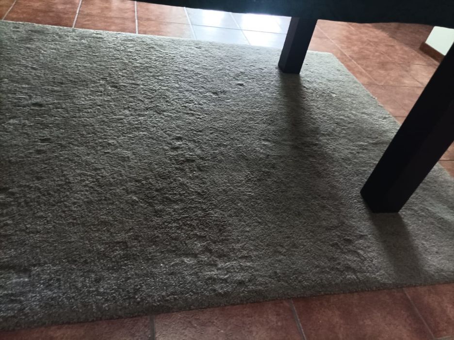 Carpete 160/230 cinzenta/taupe