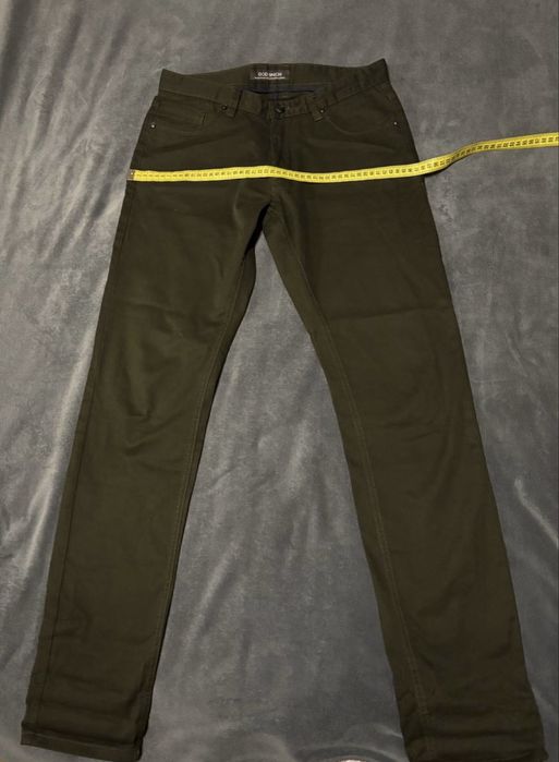 Чоловічі джинси колір хакі